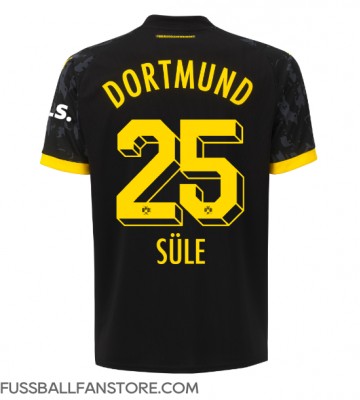 Borussia Dortmund Niklas Sule #25 Replik Auswärtstrikot 2023-24 Kurzarm